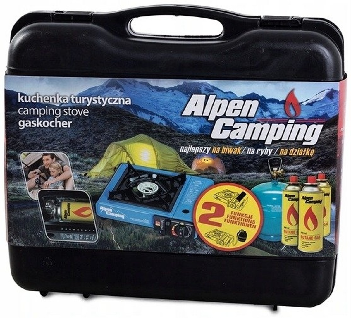 Alpen Camping Acamping IT001- PLYNOVÝ VAŘIČ